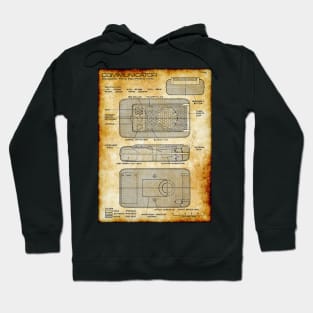 Parchment Showing Landing Party Communication Device Hoodie